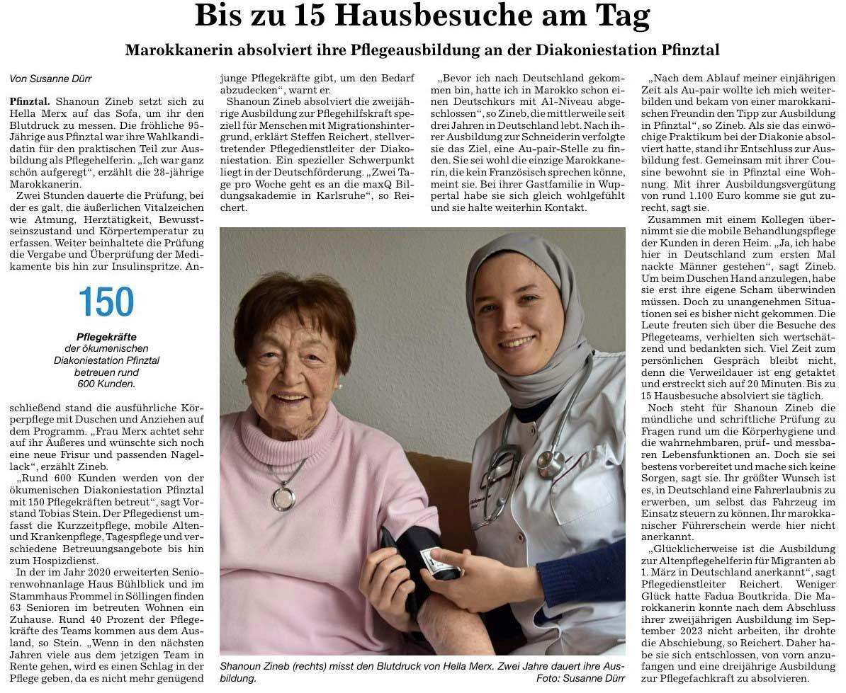 BNN - Bis zu 15 Hausbesuche am Tag