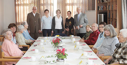Zusätzliche Betreuungsgruppe für demenzkranke Menschen in der Diakoniestation Pfinztal